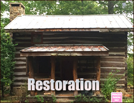 Historic Log Cabin Restoration  Rockbridge, Ohio